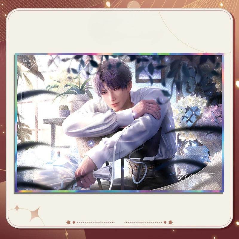 LaDS Series 501 Acrylic Double Flash Art Card - High-Definition Printing Anime Mobile Game Merchandise - merrys