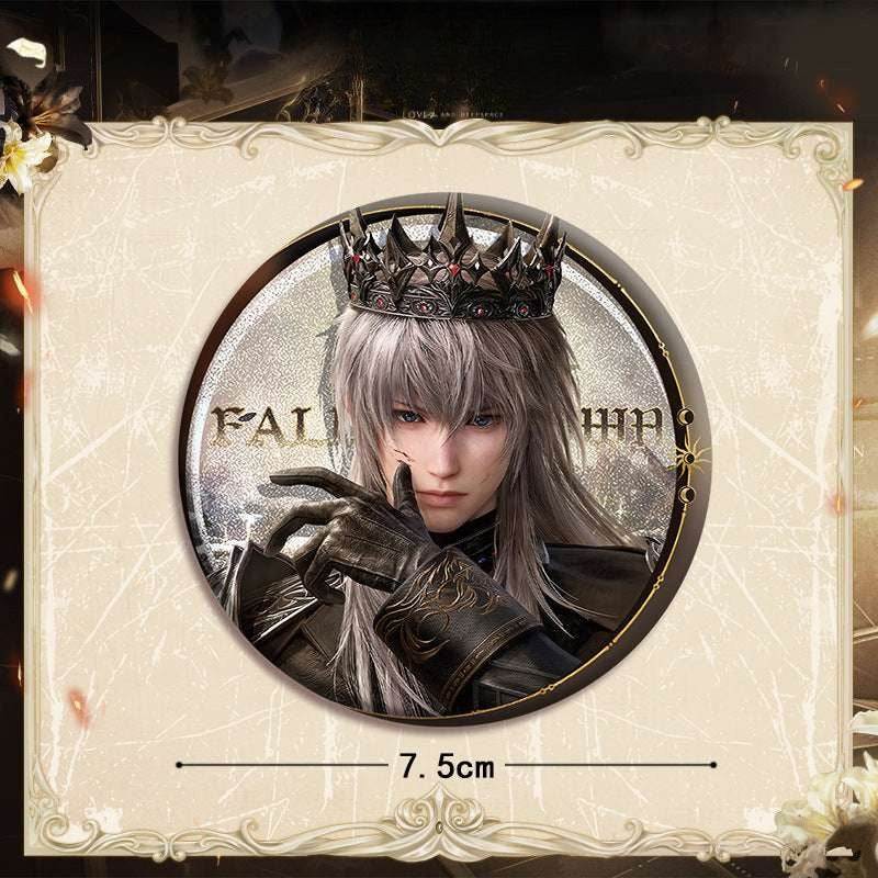 LaDS Xavier Falling Crown Series - Acrylic Sandwich Standee, Art Paper & Quicksand Keychain - merrys