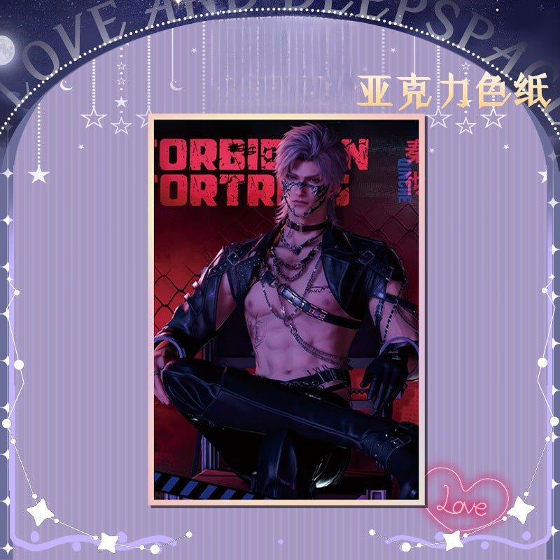 LaDS Acrylic Art Card 116-178 Large Size Holographic Edge 20.5*14.5cm Anime Merchandise - merrys