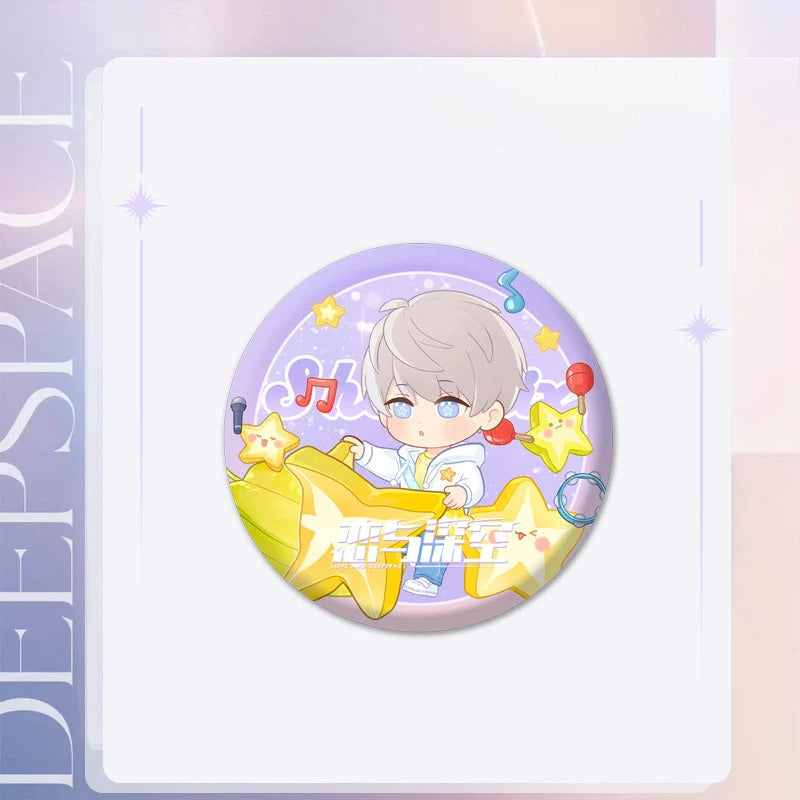 LaDS Series 101 Badge - Chibi Cartoon Character Zayne, Rafayel All Characters Badge Merchandise - merrys