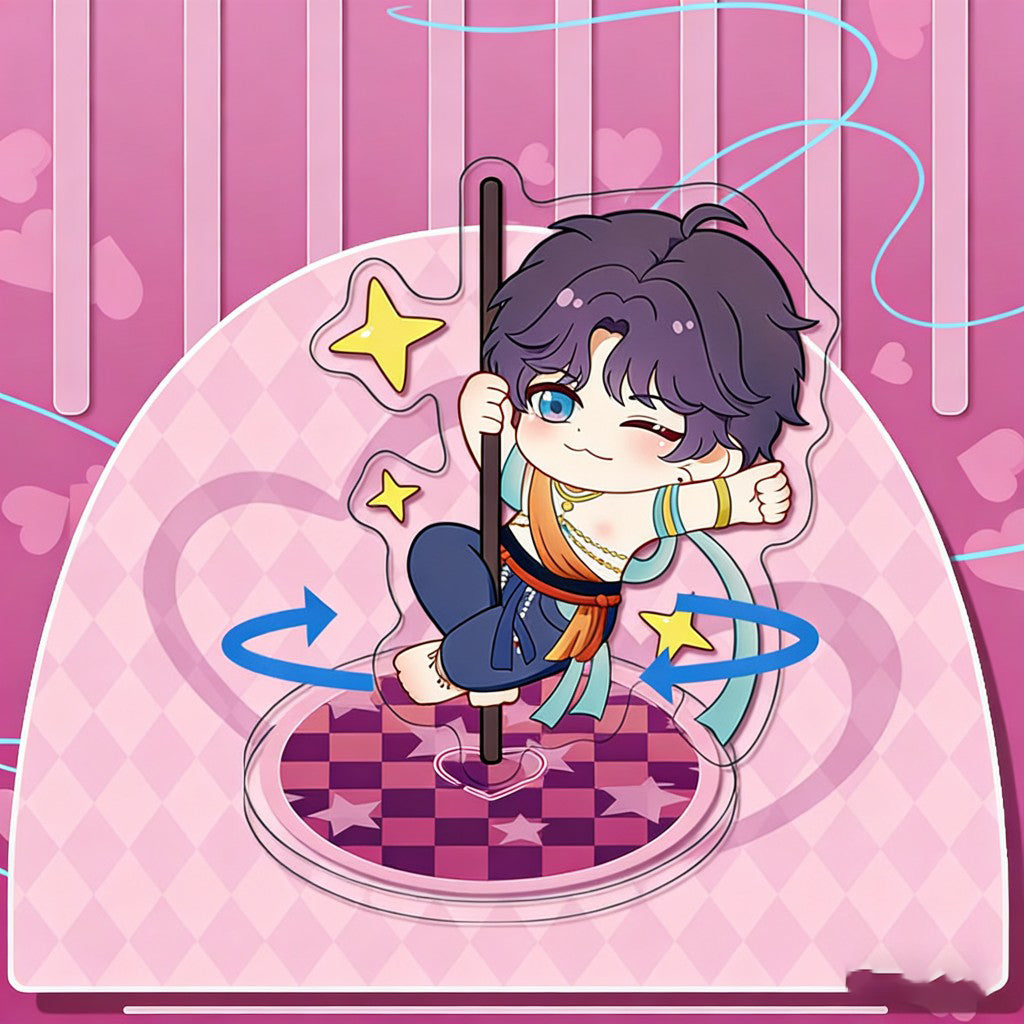 LaDS Acrylic Rotating Standee - Sandwich High-Definition Cartoon Doujin Decoration - merrys