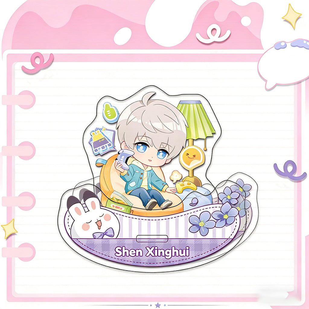 LaDS Shaker 1-18 - High-Definition Printing Sandwich Craft Desktop Bobblehead Decompression Toy - merrys