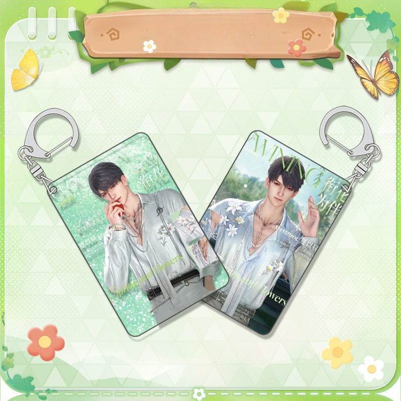 LaDS Shaker Mahjong Charm Keychain 28-32 - Zayne, Rafayel, Xavier Anime Game Merch - merrys