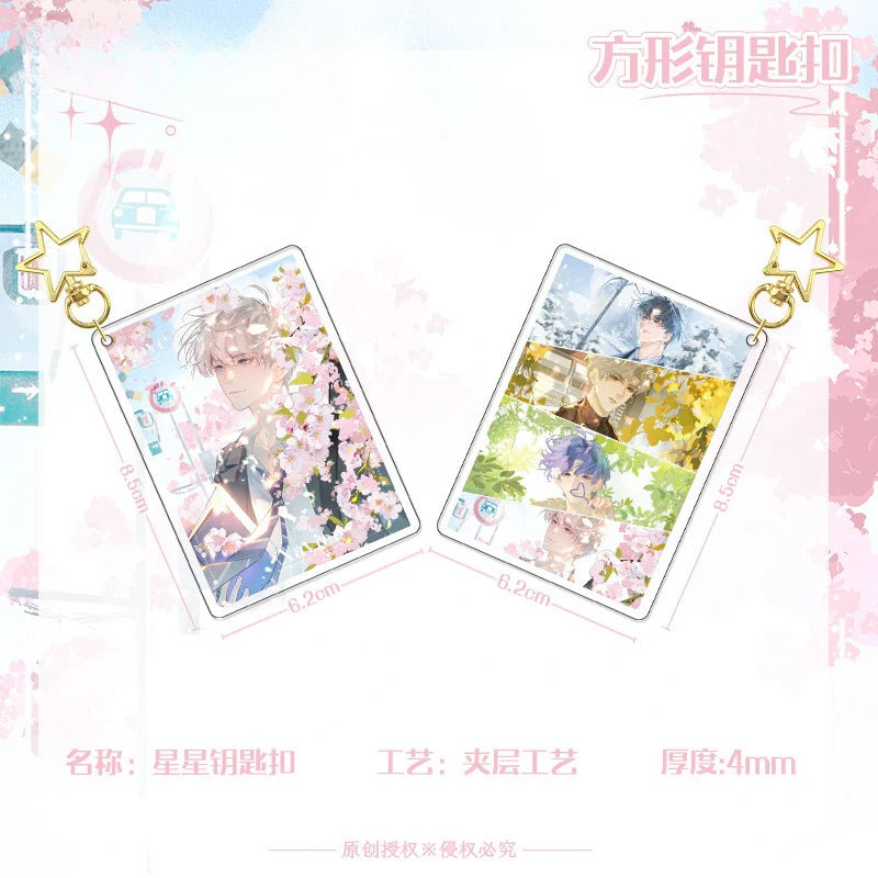 LaDS Original Four Seasons Movement Card Series - Sandwich Star Buckle Game Merchandise High-Definition Printing - merrys