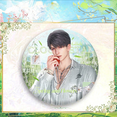 LaDS Double Flash Badge 143-196 - Diameter 75mm 58mm Tinplate Anime Merchandise - merrys