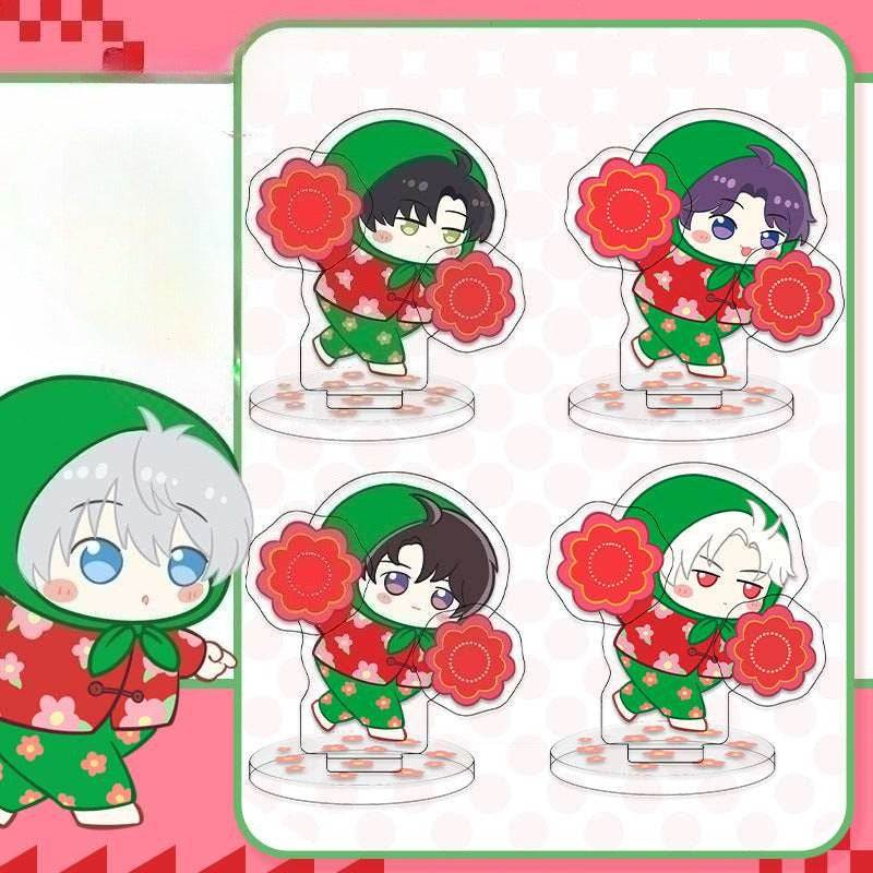 LaDS Chibi Acrylic Rotating Standee - Anime Doujin Merchandise Desktop Decoration - merrys