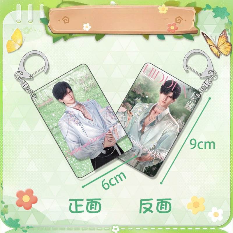 LaDS Shaker Mahjong Charm Keychain 28-32 - Zayne, Rafayel, Xavier Anime Game Merch - merrys
