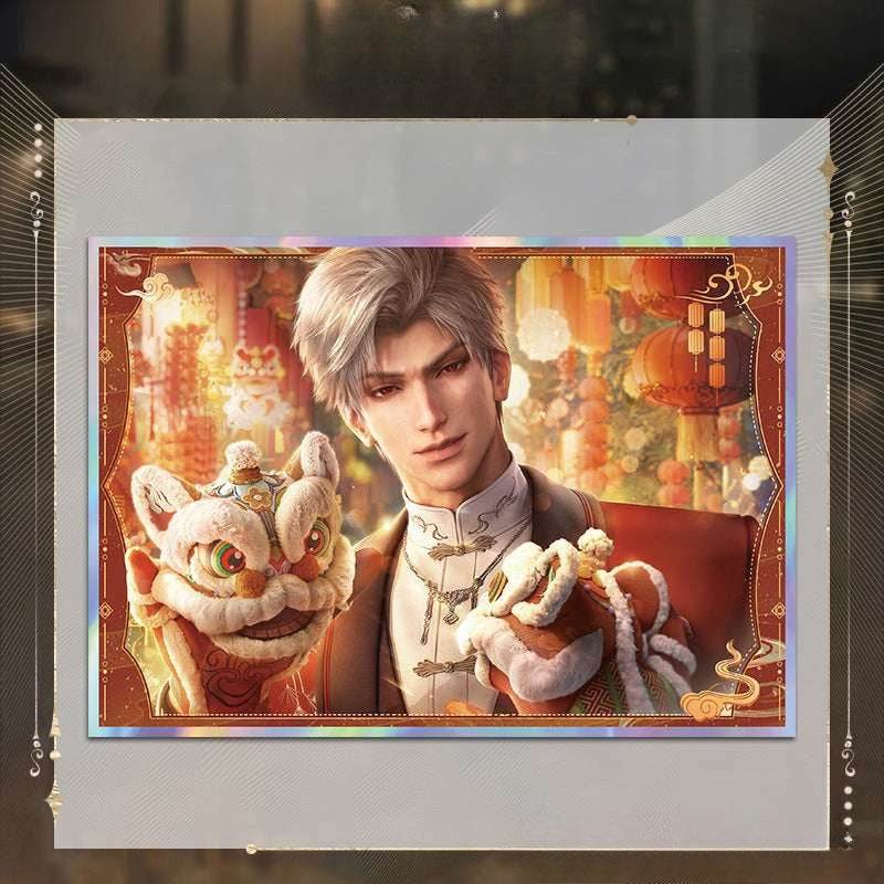 LaDS Acrylic Double Flash Art Card High-Definition Printing Anime Mobile Game Merchandise - merrys