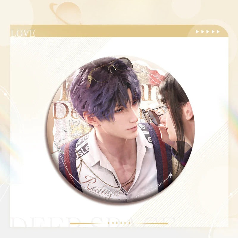 LaDS Double Flash Badge 81-105 - All Characters 75mm 58mm Tinplate Game Merchandise - merrys