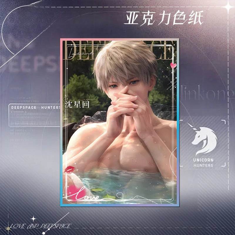 LaDS Acrylic Art Card 19-37 - Large Size 20.5*14.5cm with Holographic Edge Anime Game Merchandise - merrys