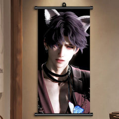 Lads Decorative Poster Scroll Wall Art