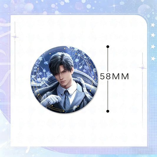 LaDS Badge Merchandise - Tinplate Star Fantasy Film Zayne, Rafayel, Xavier Game Merchandise - merrys