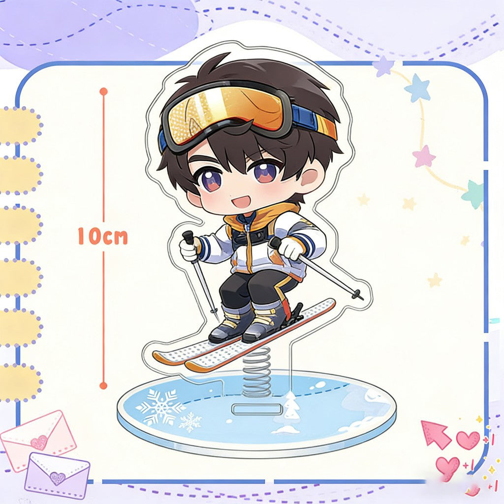 LaDS Shaker 9-18 Acrylic Bobblehead - High-Def Printing Sandwich Craft Decompression Toy - merrys