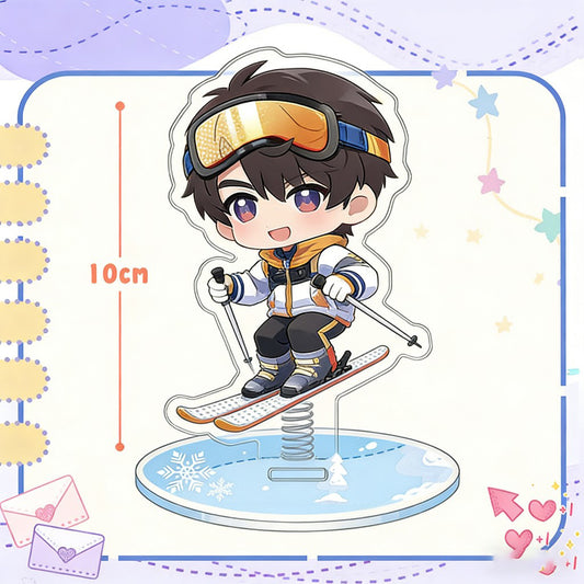 LaDS Shaker 9-18 Acrylic Bobblehead - High-Def Printing Sandwich Craft Decompression Toy - merrys