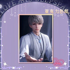 LaDS Acrylic Art Card 116-178 Large Size Holographic Edge 20.5*14.5cm Anime Merchandise - merrys