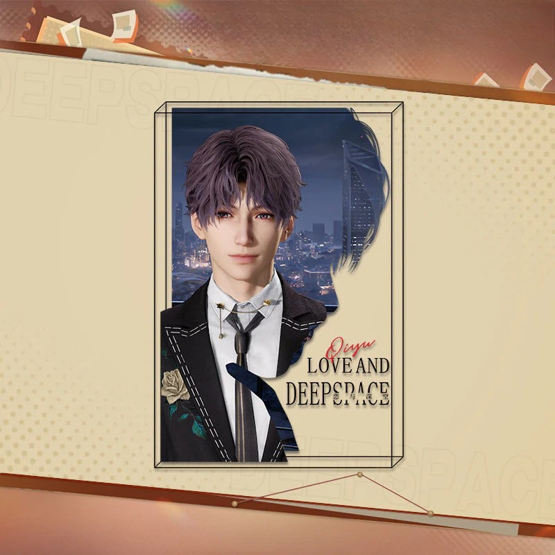 LaDS New Acrylic Card Brick - High-Definition Printing Double-Sided Pattern Doujin Anime Desktop Decoration - merrys