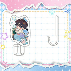 LaDS Chibi Acrylic Hook - High-Definition Printing Sandwich Craft Anime Merchandise - merrys