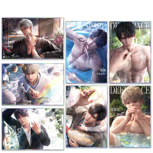 LaDS Series 501 Acrylic Double Flash Art Card - High-Definition Printing Anime Mobile Game Merchandise - merrys