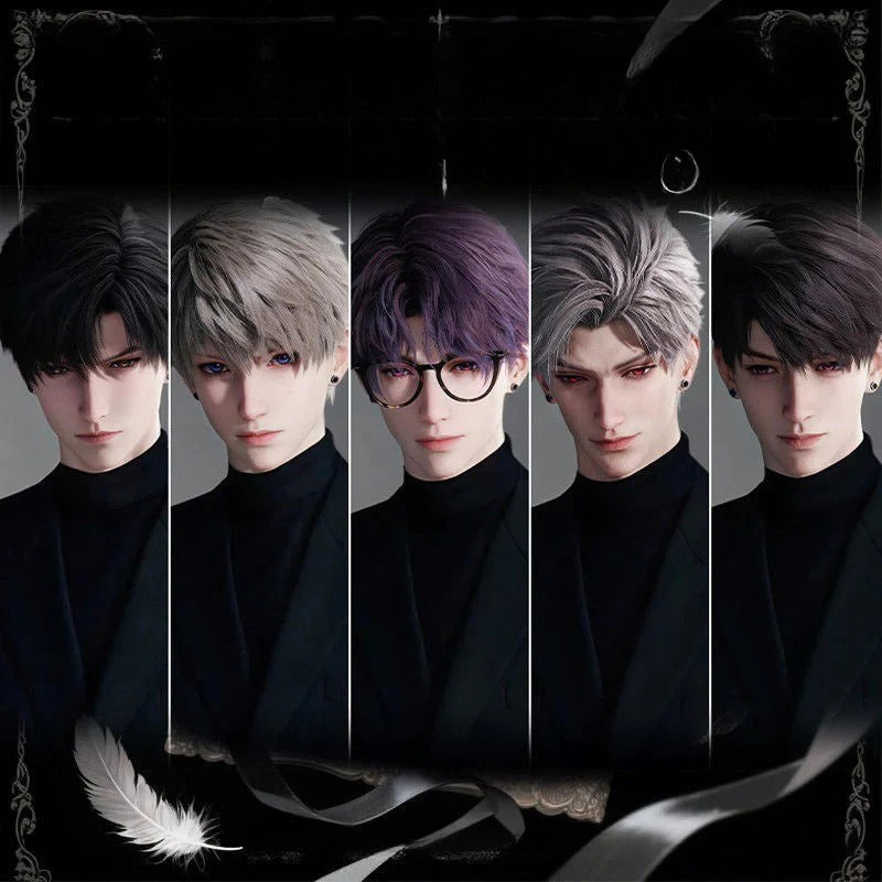 Lads Artist-Authorized Knit Sweater Series Zinc Alloy Feather Brooch