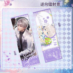 LaDS Reverse Holographic Ticket High-Definition Printing Zayne, Xavier, Rafayel Merchandise - merrys