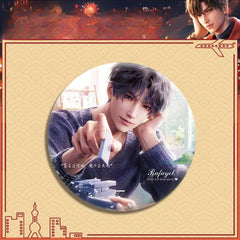 LaDS Double Flash Badge 143-196 - Diameter 75mm 58mm Tinplate Anime Merchandise - merrys