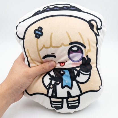 Phoebe Plush Pillow — Soft Dreamy Girl Custom-Shape Cushion