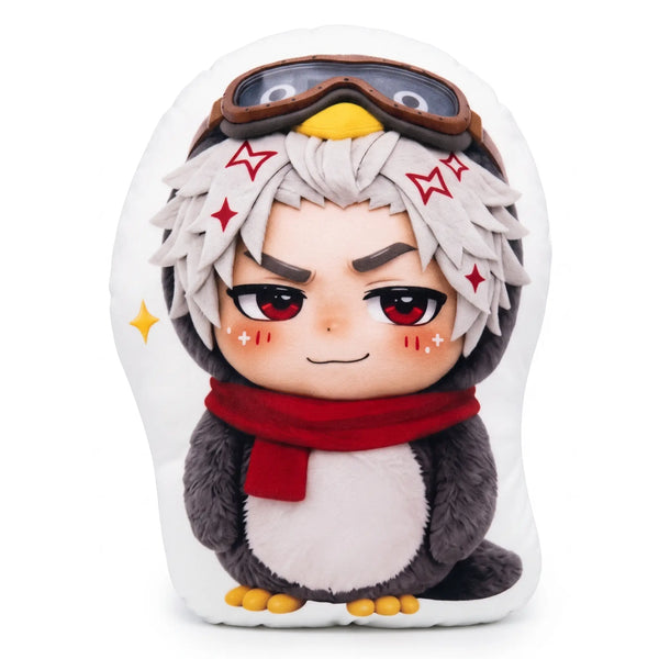 GUDU Plush Pillow — Custom-Shaped Gugugaga Penguin Cushion