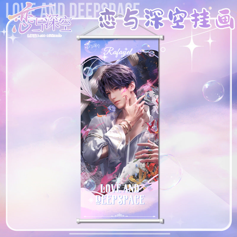 Love and DeepSpace New Style Anime Game Merchandise Canvas Scroll Poster Anime Expo