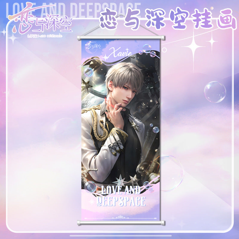 Love and DeepSpace New Style Anime Game Merchandise Canvas Scroll Poster Anime Expo