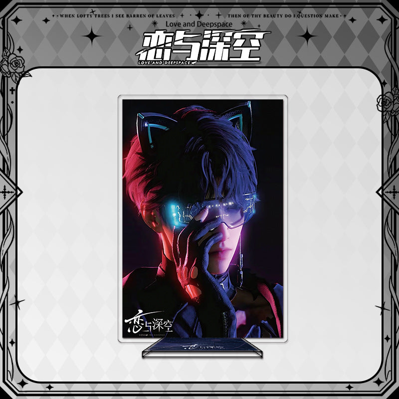 LaDS Large Acrylic Standee 1-44 - Zayne, Rafayel, Xavier Series Desktop Decoration - merrys