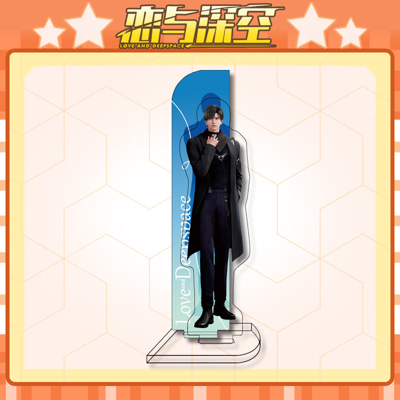 Love and DeepSpace 12cm Double-Sided Insert Standee - Anime Acrylic Desktop Decoration, Sandwich Craft, Combined Illustration