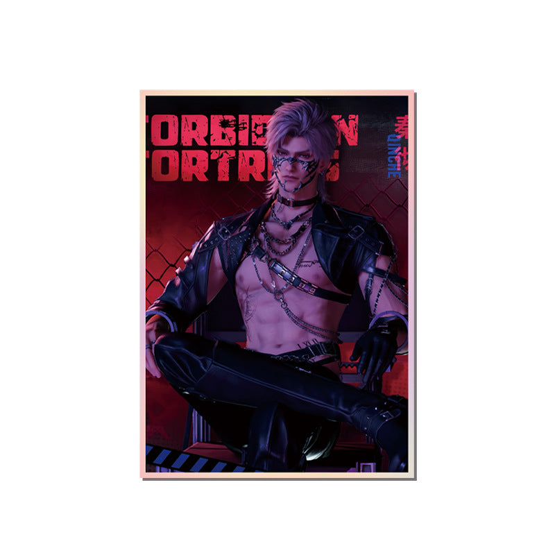 Love and DeepSpace Acrylic Art Card 116-178 Large Size Holographic Edge 20.5*14.5cm Anime Merchandise