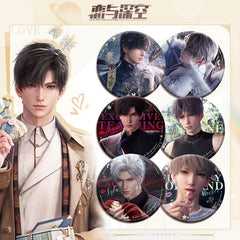 LaDS Double Flash Badge 81-105 - All Characters 75mm 58mm Tinplate Game Merchandise - merrys