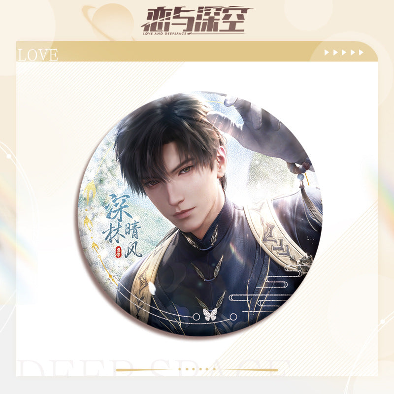 LaDS Double Flash Badge 81-105 - All Characters 75mm 58mm Tinplate Game Merchandise - merrys