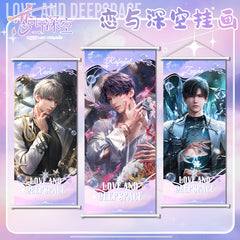 Love and DeepSpace New Style Anime Game Merchandise Canvas Scroll Poster Anime Expo