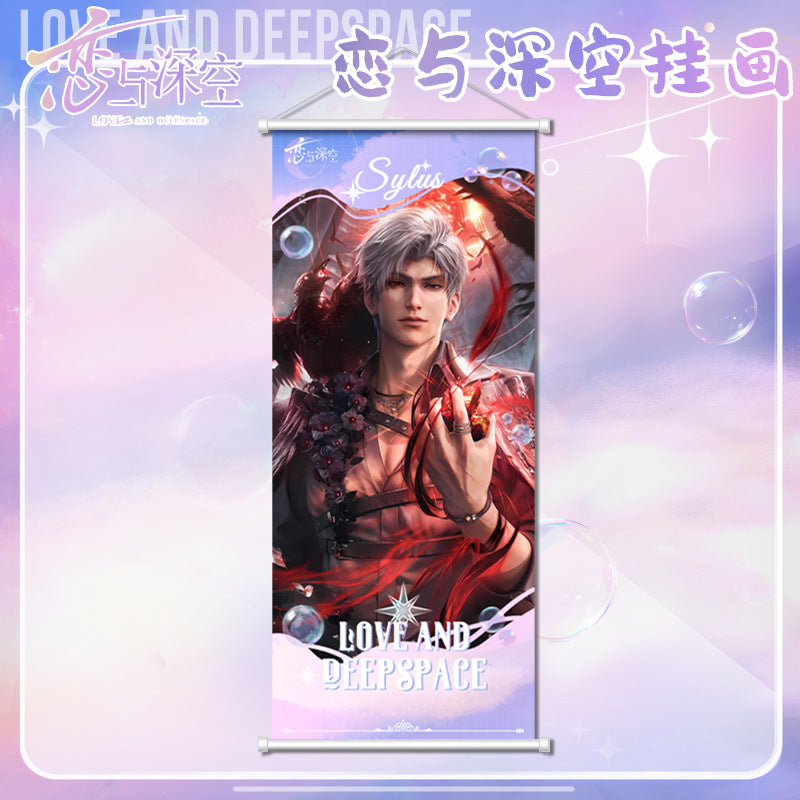 Love and DeepSpace New Style Anime Game Merchandise Canvas Scroll Poster Anime Expo