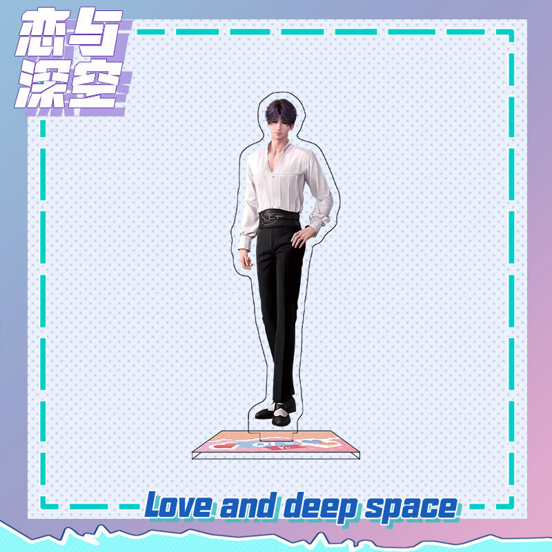 Love and DeepSpace X Guming Co-branded - Sandwich Standee, Quicksand Ticket Stub, 75mm Double Flash Badge