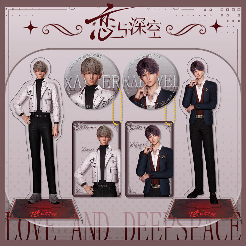 LaDS Three-Piece Series Set 4-7 - Anime Game Acrylic Standee, Keychain - merrys