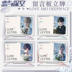 LaDS Collab Series Message Board Standee - Zayne, Rafayel, Xavier, Sylus Series - merrys