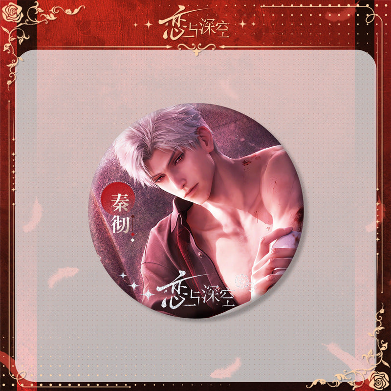 LaDS Sylus Dark Spot Leader - Acrylic Sandwich Standee, Double Flash Badge, Art Card, Quicksand Keychain - merrys