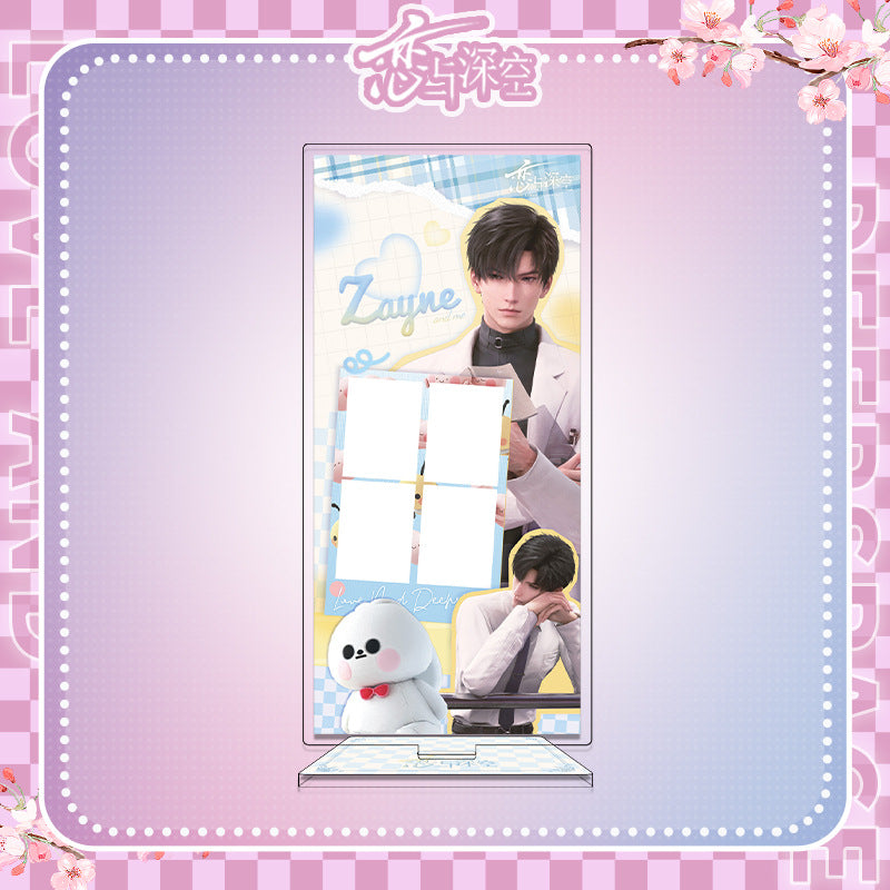 Love and DeepSpace Acrylic Message Board Standee - Anime Game Merchandise, Valentine's Gift for Boys