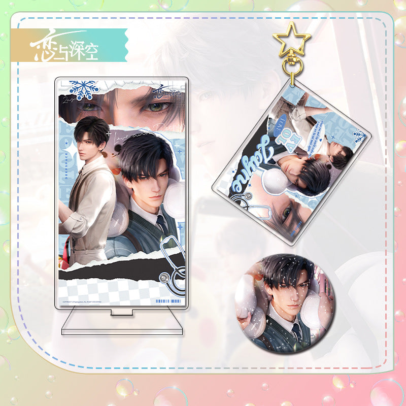 LaDS Three-Piece Series Set - Zayne, Rafayel, Xavier Acrylic Standee, Keychain - merrys