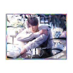 LaDS Co-branded with Mandy Combo Set - Double Flash Badge, Standee Anime Mobile Game Merchandise Gift Desktop Decoration - merrys