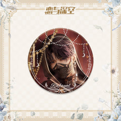 LaDS Double Flash Badge 1-64 - 75mm 58mm Tinplate Anime Merchandise - merrys