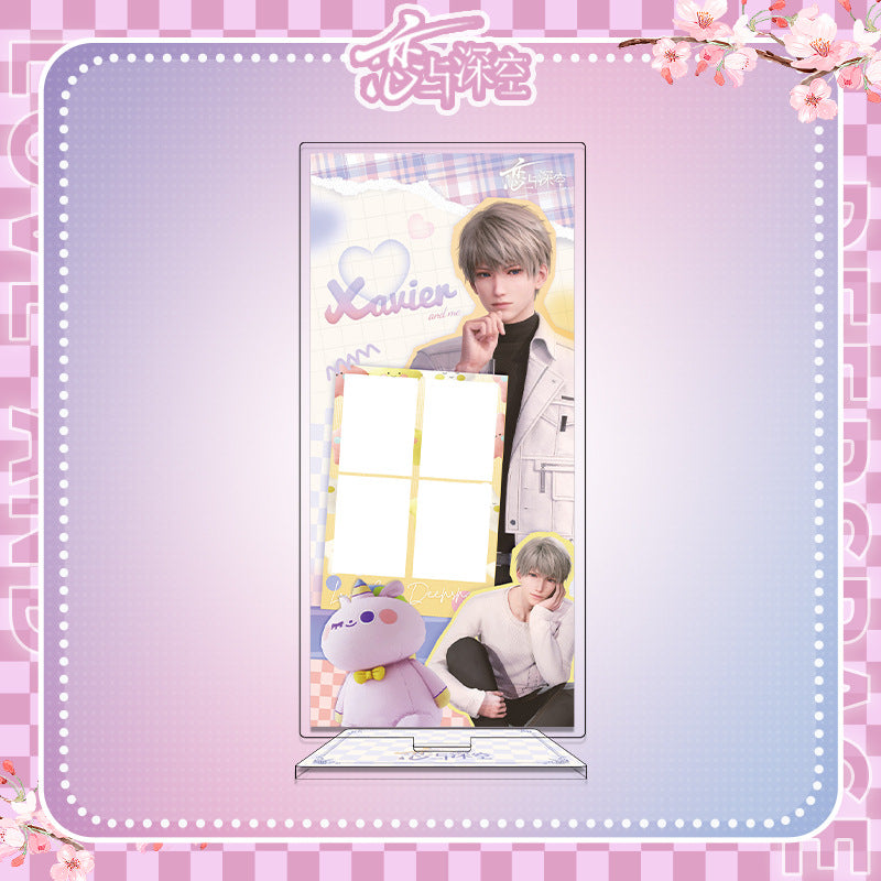 Love and DeepSpace Acrylic Message Board Standee - Anime Game Merchandise, Valentine's Gift for Boys