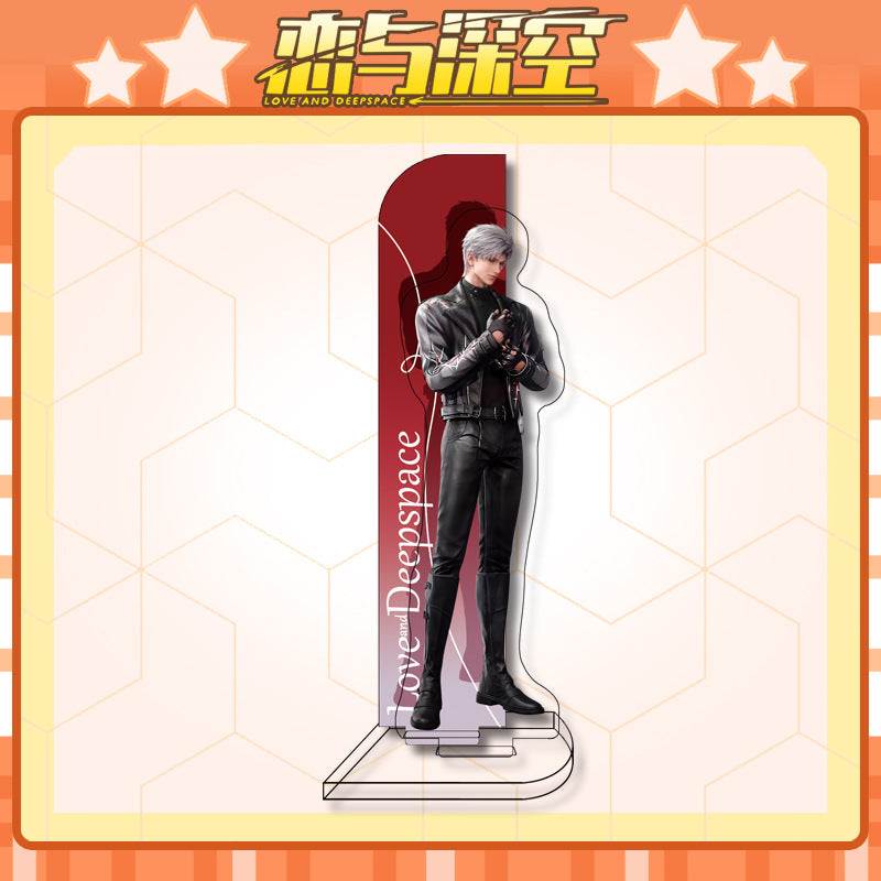 LaDS 12cm Double-Sided Insert Standee - Anime Acrylic Desktop Decoration, Sandwich Craft, Combined Illustration - merrys