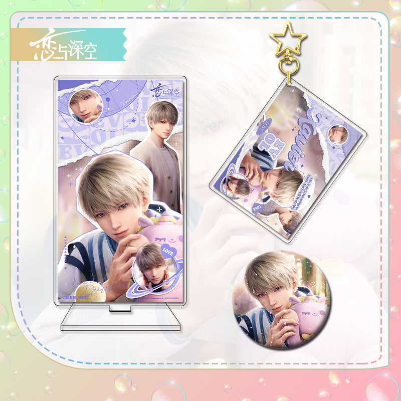 LaDS Three-Piece Series Set - Zayne, Rafayel, Xavier Acrylic Standee, Keychain - merrys