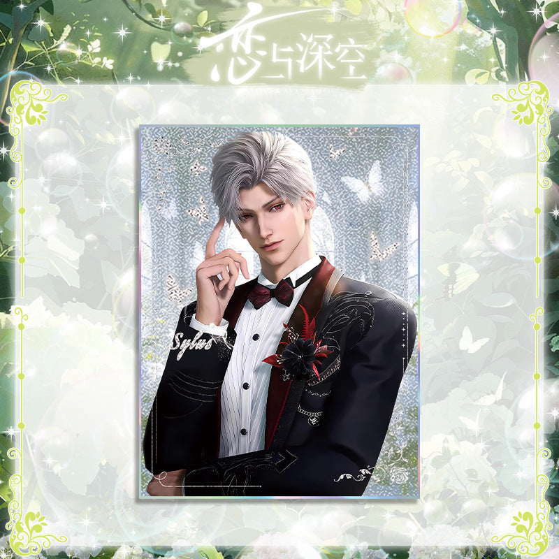 Love and DeepSpace Wedding Series 501 Acrylic Double Flash Art Card High-Definition Printing Anime Mobile Game Merchandise