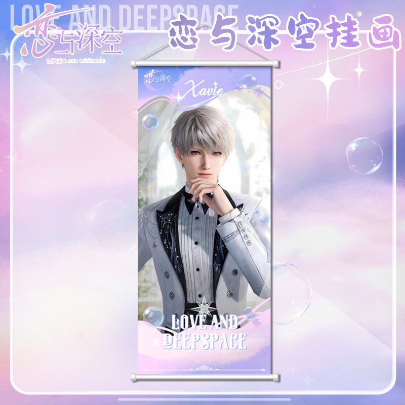 Love and DeepSpace New Style Anime Game Merchandise Canvas Scroll Poster Anime Expo