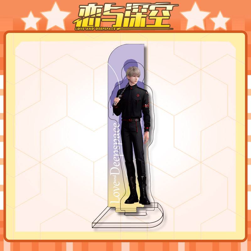 LaDS 12cm Double-Sided Insert Standee - Anime Acrylic Desktop Decoration, Sandwich Craft, Combined Illustration - merrys